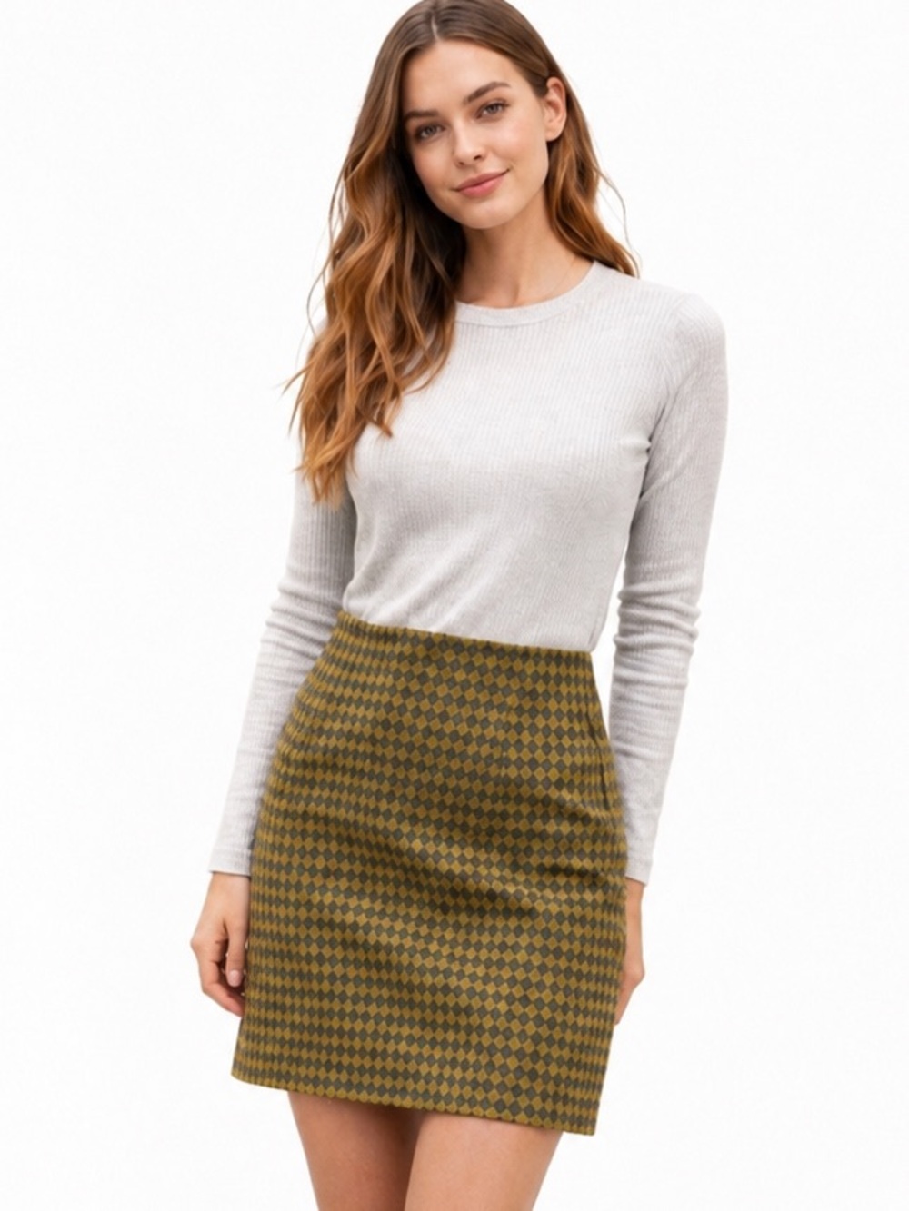 Vintage Heritage Wool Mini Skirt | Michi Moon for Sanyo | Made‎ in Japan